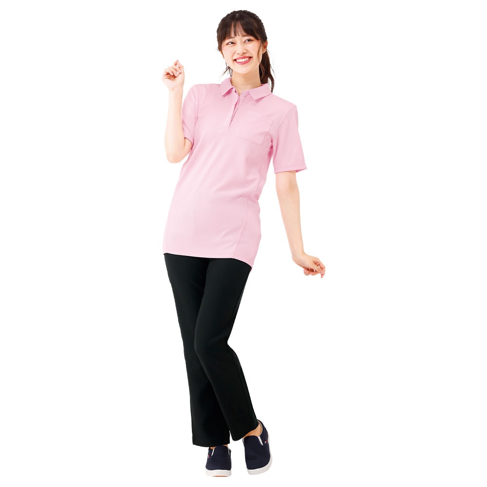 ほこりがつきにくい!チノ見えストレッチパンツ(レディース)