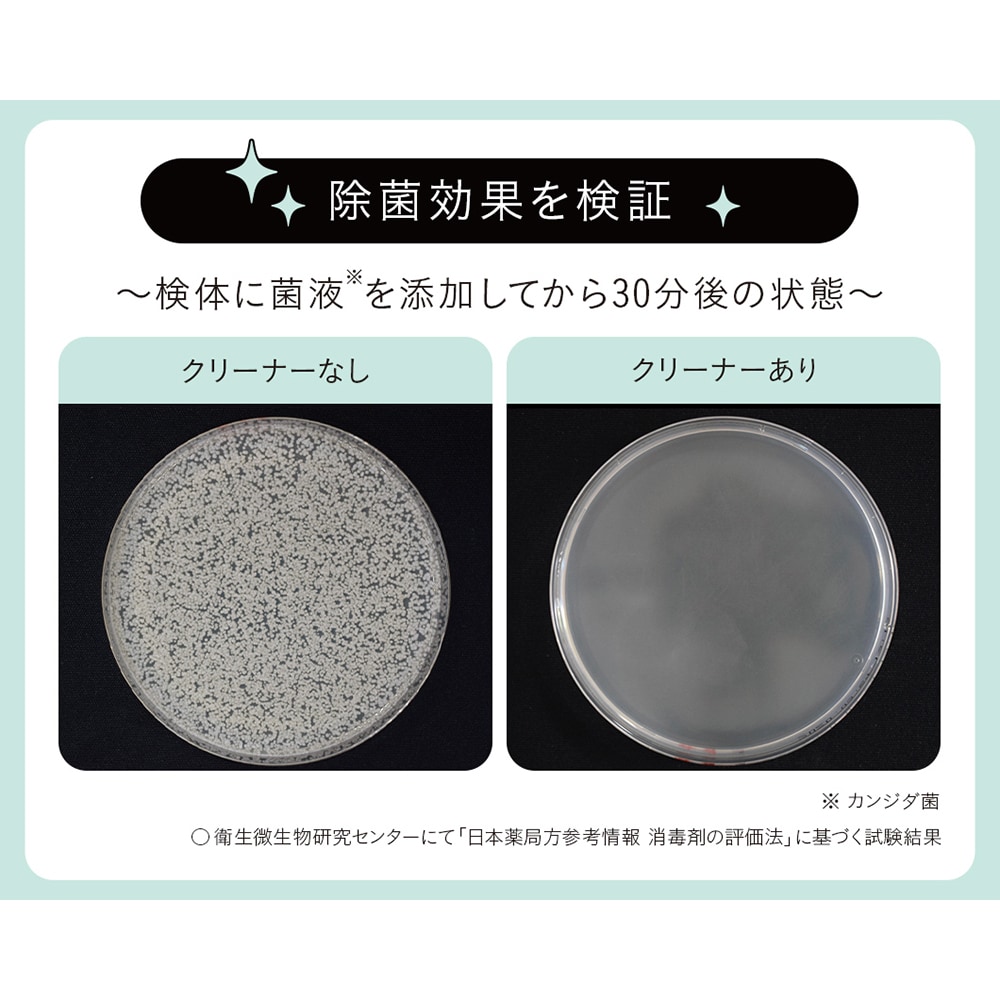 ダブル除菌成分配合