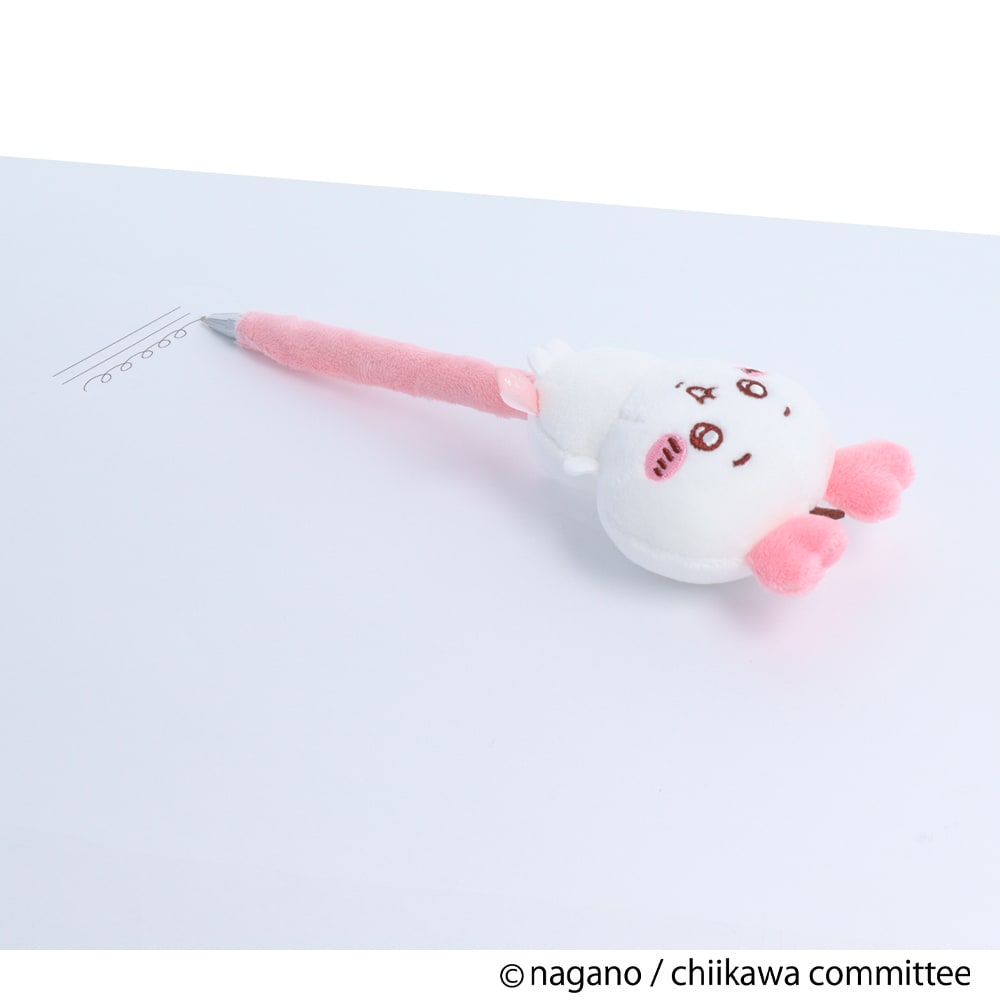 ちいかわ ふわふわマスコットボールペン（うさぎ） | ちいかわ