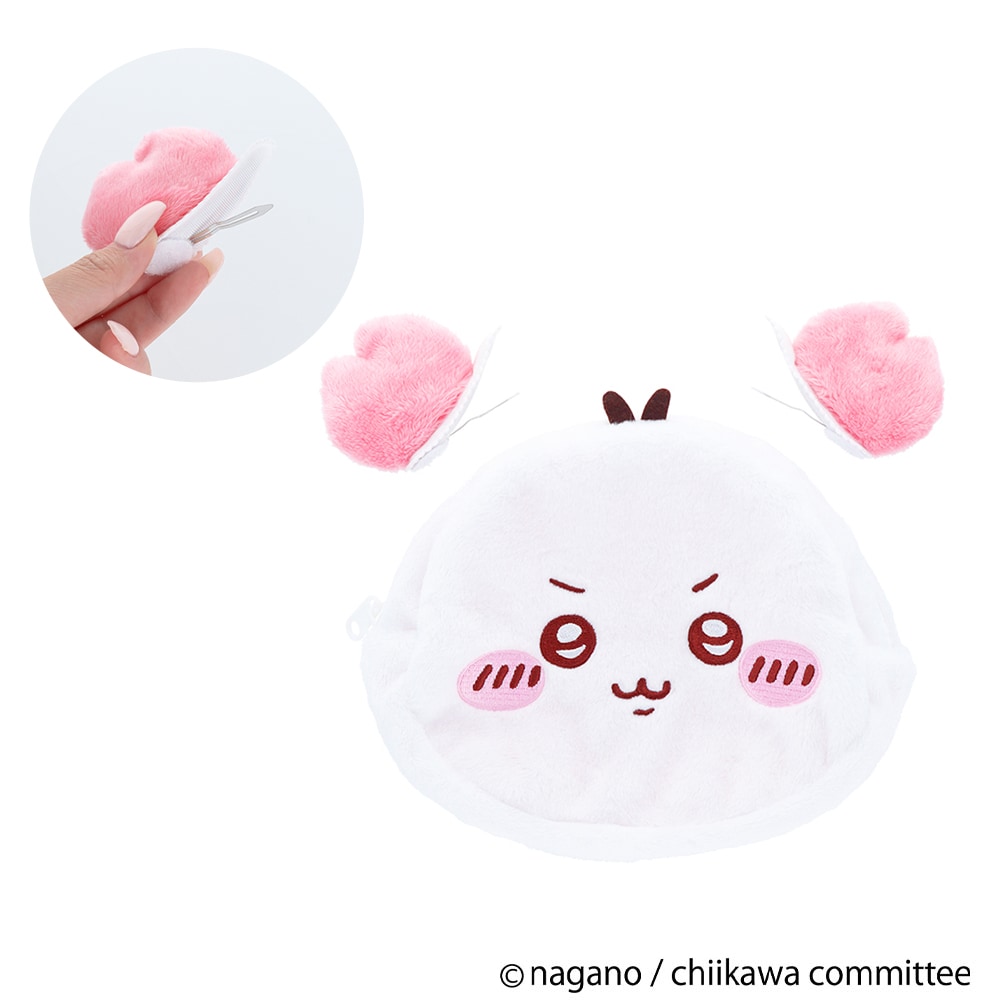 実際に頭につけられるヘアクリップ
