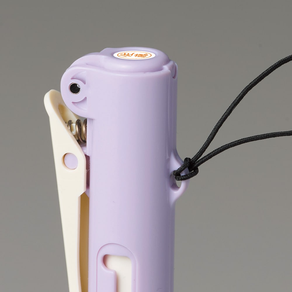 片手で操作できる、スライド式ボタン