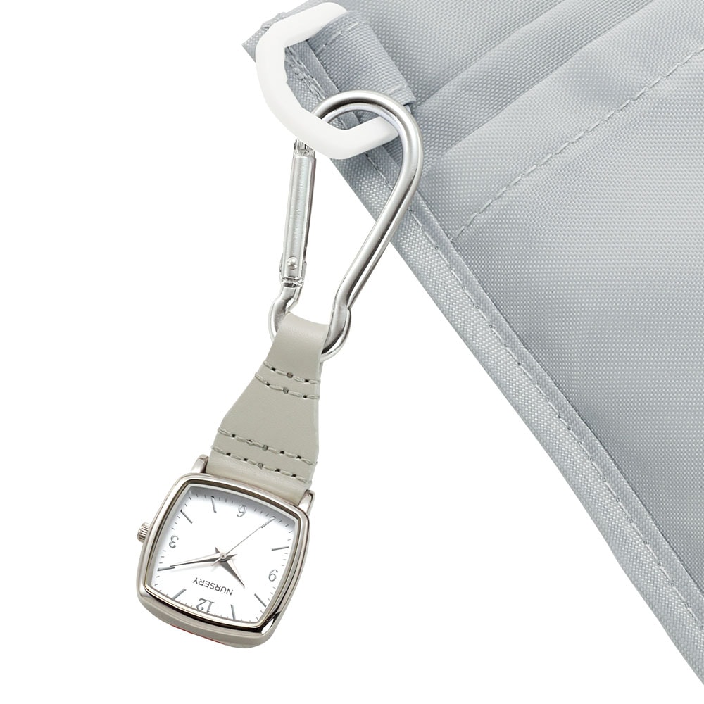 カラビナフック付きで持ち運びに便利