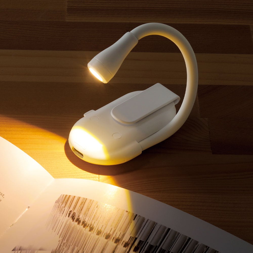 クリップオンブックライト