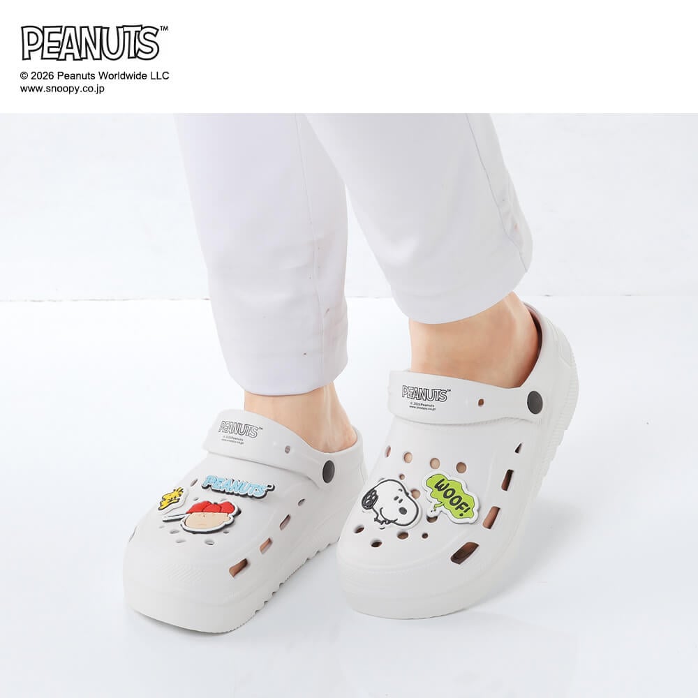 スヌーピー EVAサンダル チャーム付 PN8427