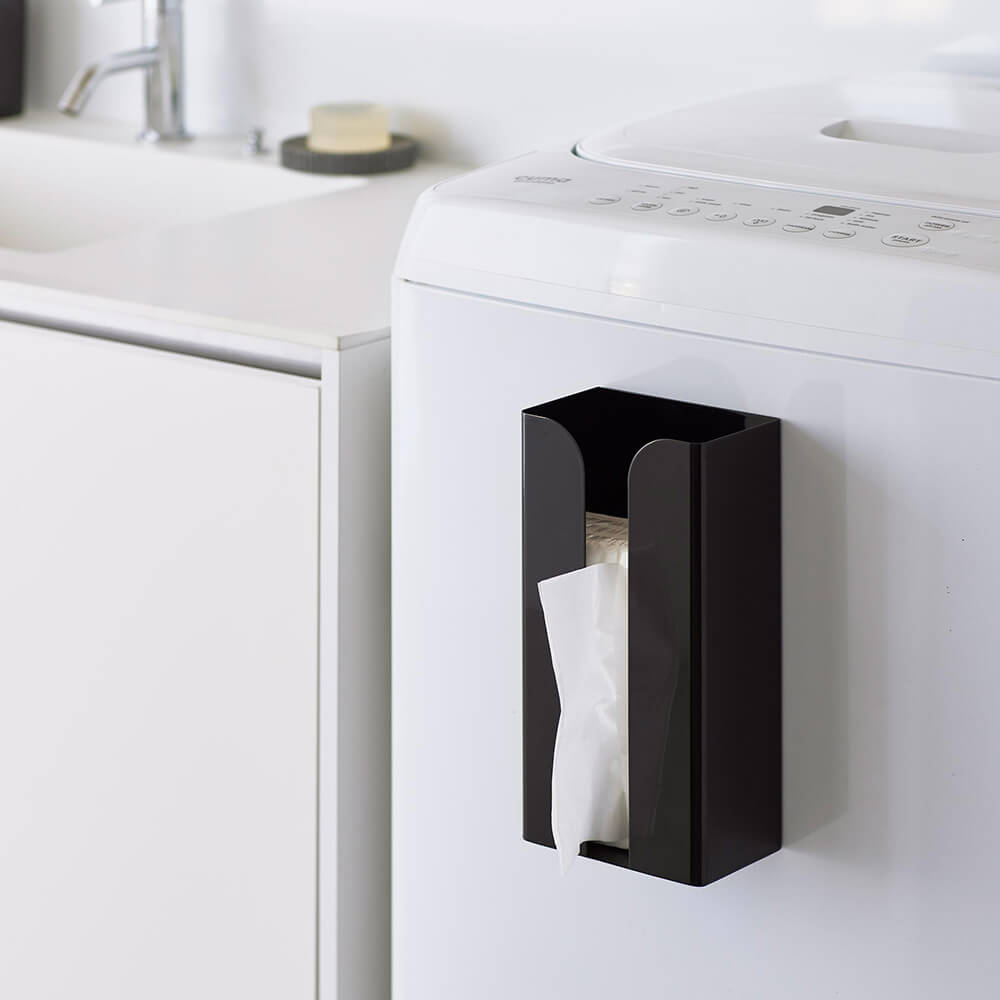 タワー マグネットポリ袋＆キッチンペーパーホルダー