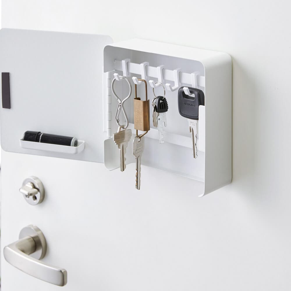 タワー マグネットキーフック2段