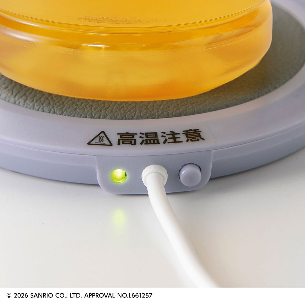 電源ボタンだけのシンプル操作