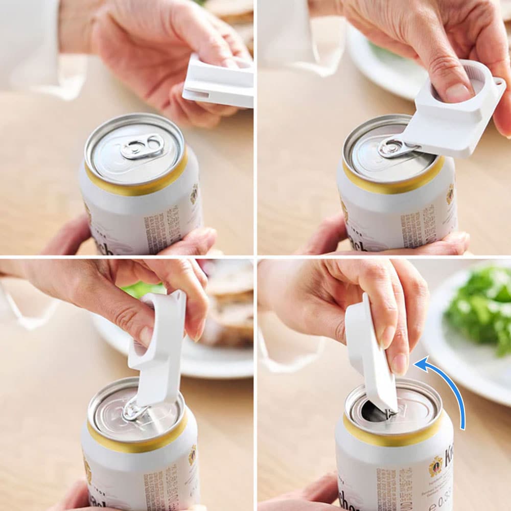 缶のプルタブは奥まで差し込んで上げるだけ。少しの力で簡単に開けられます