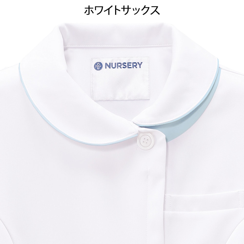 制電クールストレッチ アシメ衿ジャケット