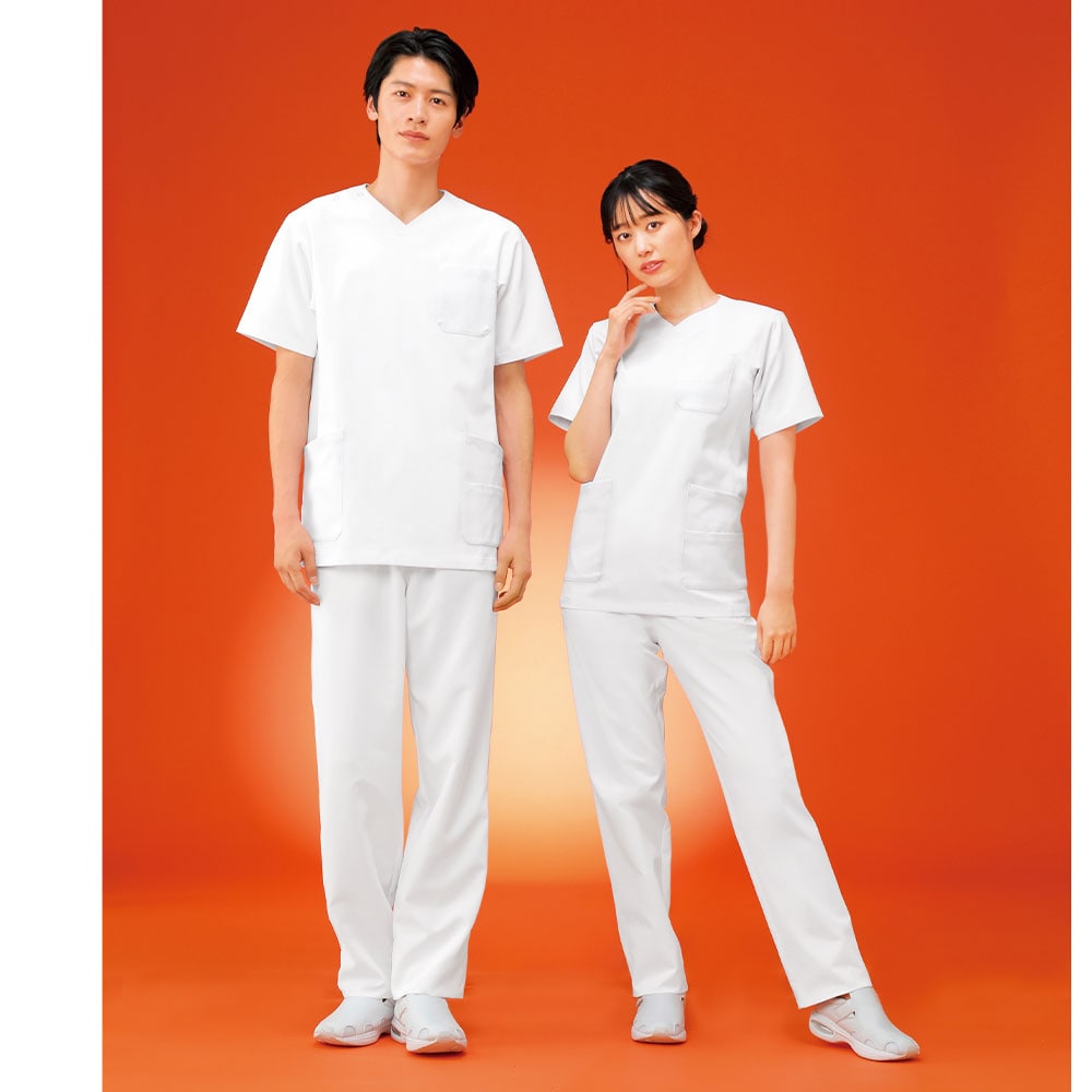 もっと透けにくい スクラブジャケット(男女兼用)