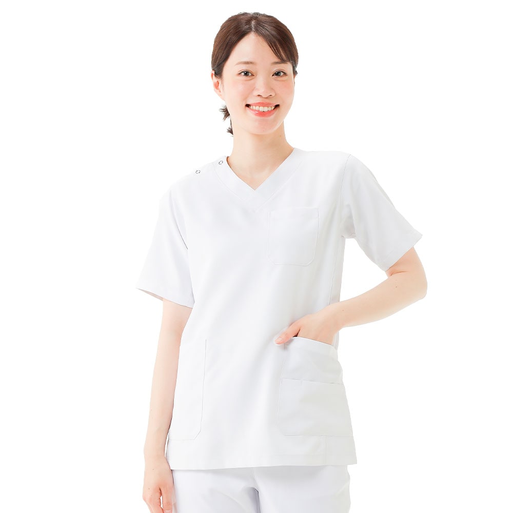 もっと透けにくい スクラブジャケット(男女兼用)