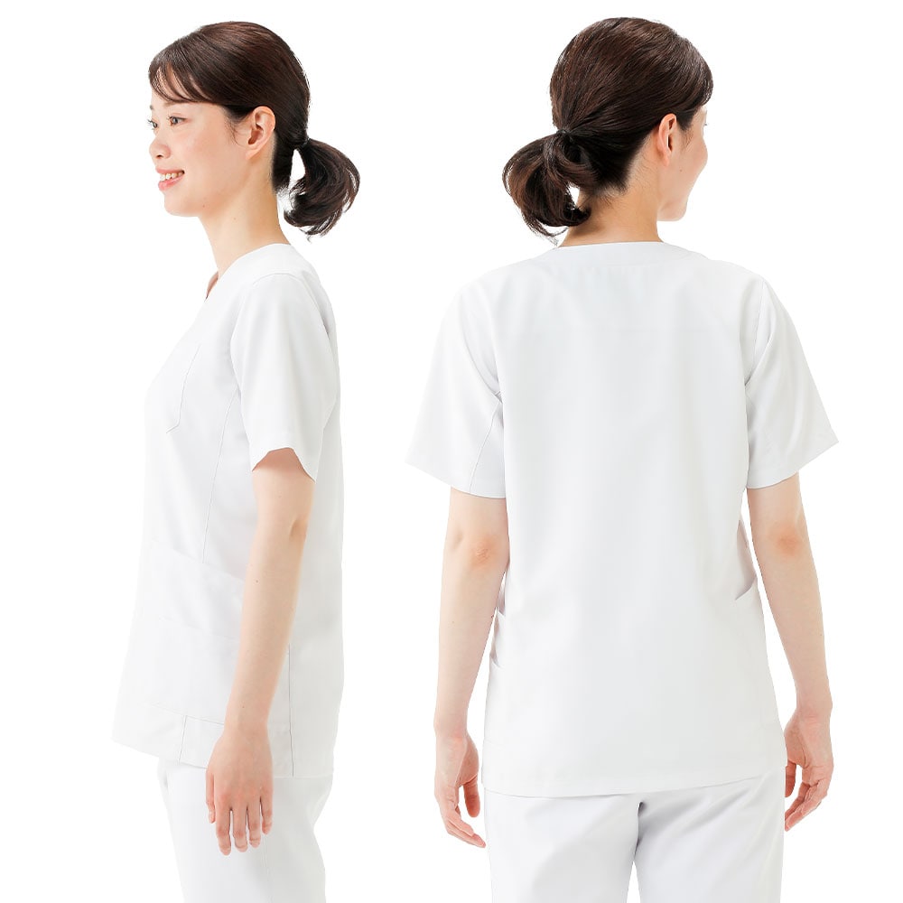 もっと透けにくい スクラブジャケット(男女兼用)