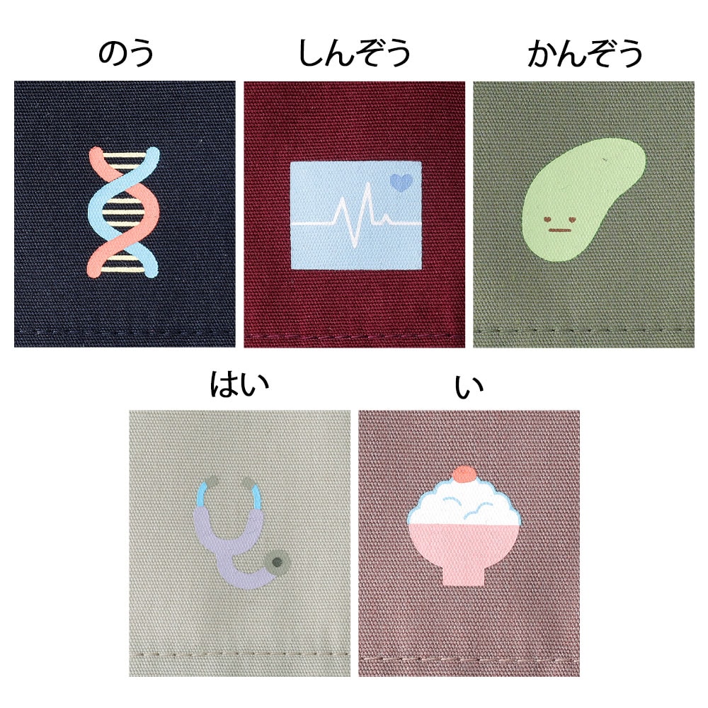 袖口にはアイコンプリント