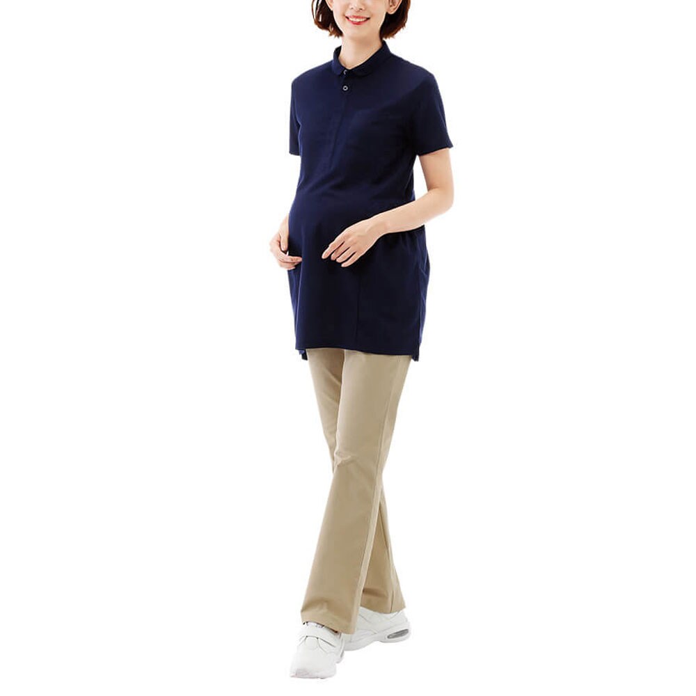 マタニティ ストレッチチノパンツ