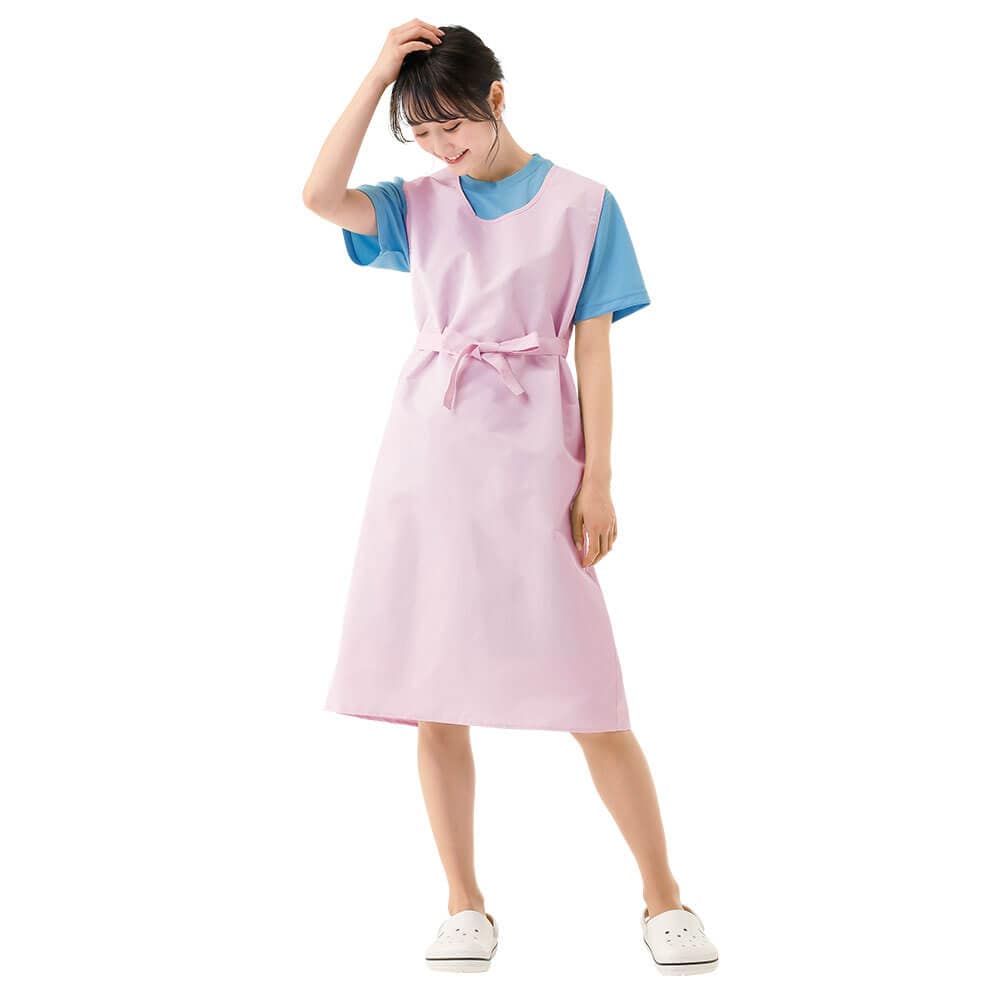 ナースリー 透湿防水入浴介助エプロン(ロング)