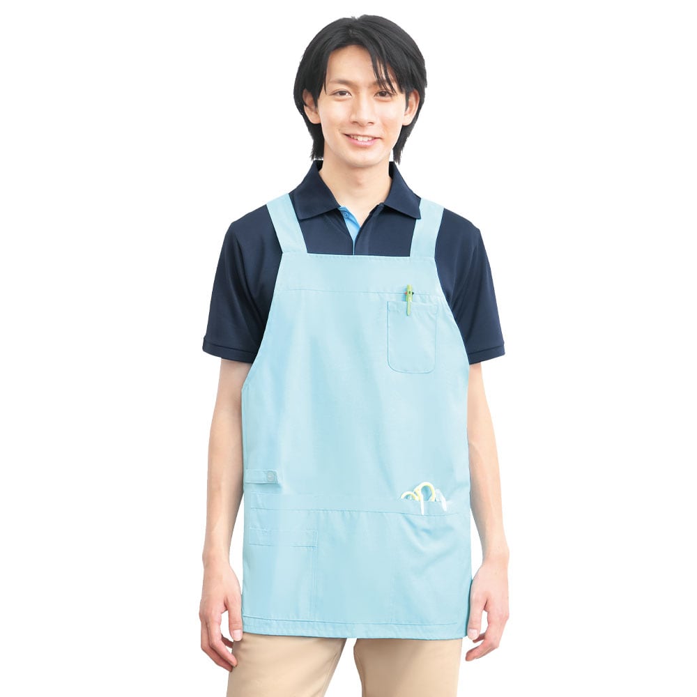 NEWショート丈エプロン(ポケット+)