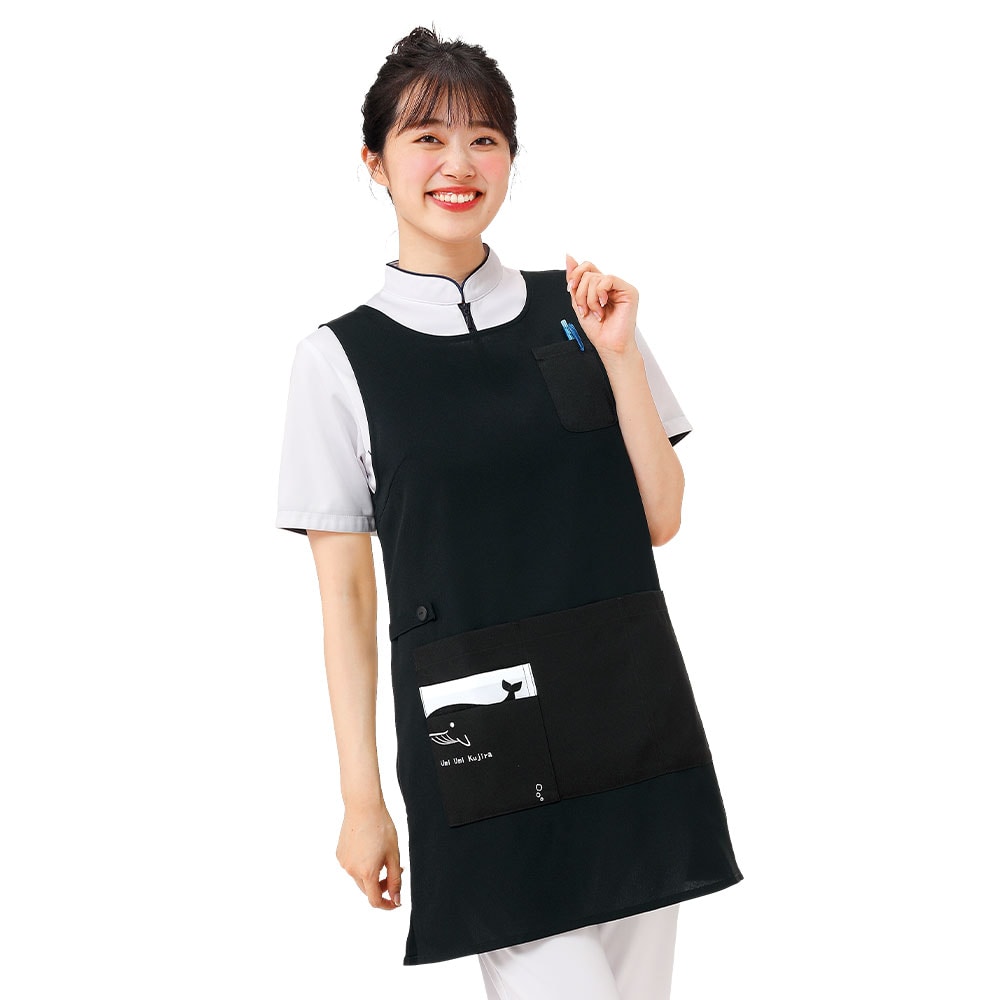 カラフルアニマル 海のエプロン(チュニック型)