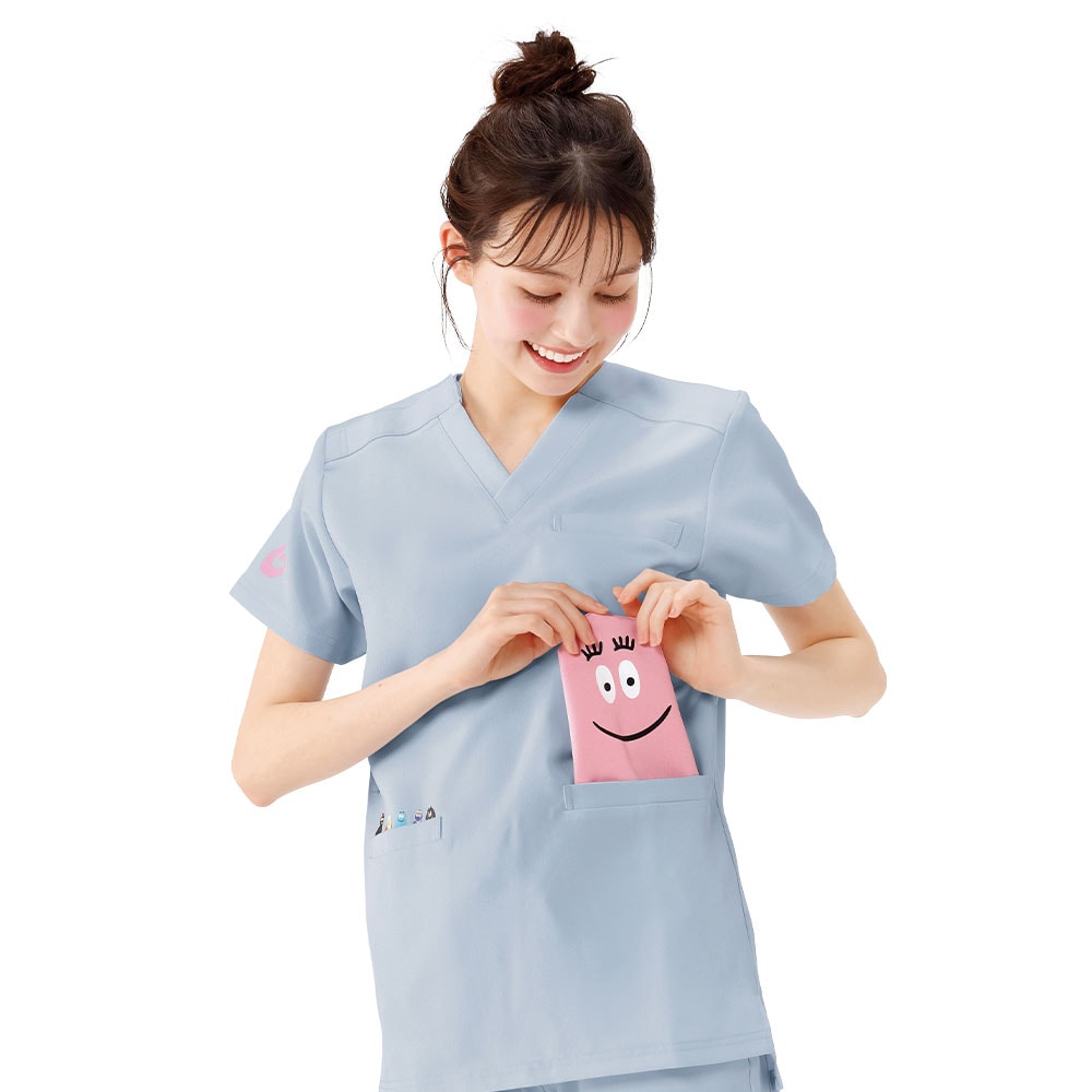 バーバパパ スクラブびっくりジャケット(Unisex)