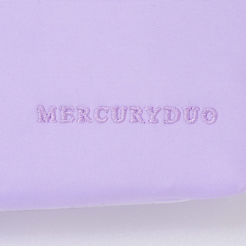 マーキュリーデュオのロゴ刺繍入