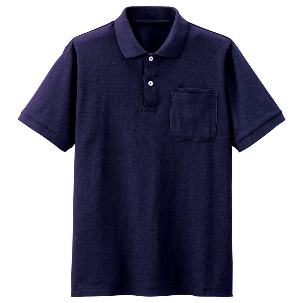 綿混ポロシャツ(unisex)