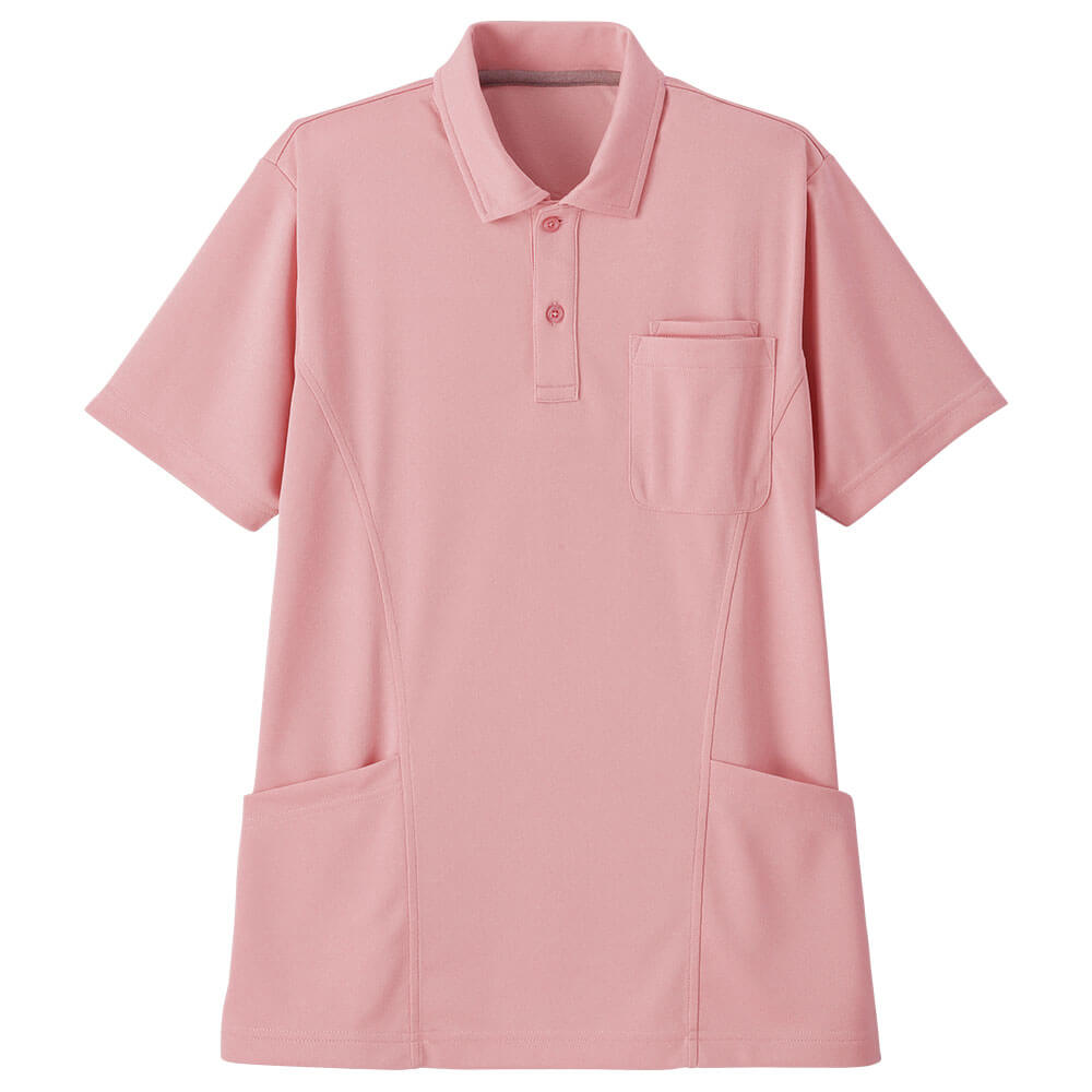 もくサイドポケットポロシャツ(unisex)